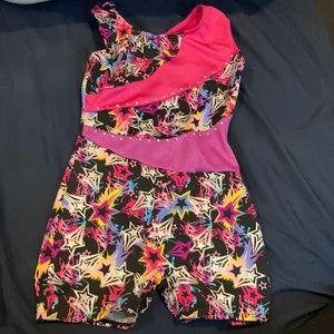 Moret kids gymnastics biketard size S